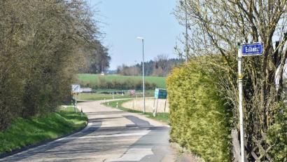 Bild: Andreas Royer
Einer von 26 Vorschlägen für neue Radwege im Konzept der Umweltschutzinitiative betrifft die Passage von Erlheim nach Kleinfalz.