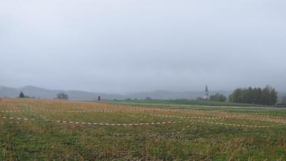 Bild: szl
Der Stadtrat Bärnau beschloss in seiner Sitzung am Mittwochabend, dass in Sachen Ziegler-Ansiedelung „Am langen Rain“ ein Ratsbegehren durchgeführt wird. Die Bürger stimmen am 20. Juni darüber ab, ob die Bauleitplanung fortgeführt wird oder nicht. Die rund 12 Hektar großen Fläche gehört dem Unternehmen bereits. Absperrbänder sollen dort die Feldlerche vom Nestbau abhalten.