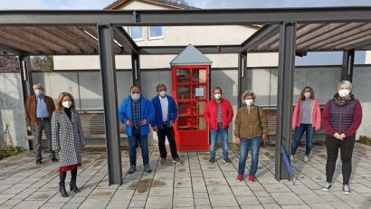 Bild: Katharina Fertsch/exb
SPD am Kümmersbrucker Dorfplatz