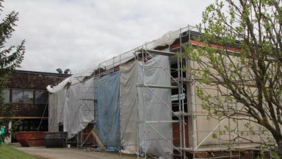 Bild: Fröhlich/exb
Das größte Projekt im Haushalt 2021 der Stadt Schönsee ist der Umbau der Turnhalle ins Bürger-Aktiv-Zentrum.
