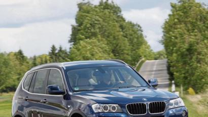 Bild: BMW AG/dpa
Kriegt die Kurve: Laut Tüv-Experten zählt der BMW X3 zu den „empfehlenswerten“ Kompakt-SUVs. Doch auch sie notieren ein paar Kritikpunkte.