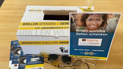 Bild: sas
Die Kolpingfamilie Erbendorf sammelt Brillen für den guten Zweck.