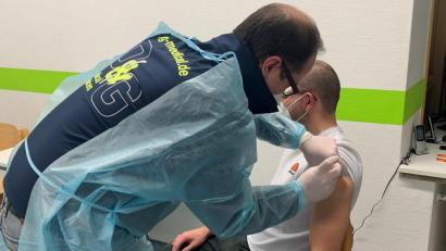 Bild: ihl
Im Impfzentrum Nabburg konzentrieren sich die Mitarbeiter derzeit auf Zweitimpfungen.