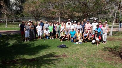 Archivbild: Wellein/exb
Norbert Wellein verbringt seit vielen Jahren den Winter mit seiner Frau auf Gran Canaria und hat dort eine Qigong-Gruppe in Maspalomas gegründet. Jetzt ist er wieder in Mantel und möchte über den Sommer im Waldforum Rupprechtsreuth ebenfalls zu Qigong einladen. Die Gruppe in Maspalomas ist bereits auf zahlreiche Mitglieder angewachsen.