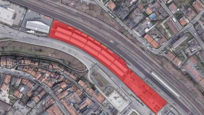 Bild: Stadtverwaltung Amberg/exb
Im rot markierten Bereich gilt in Amberg weiterhin Maskenpflicht.