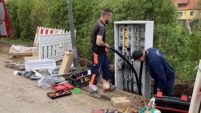 Bild: ü
Verlegung Stromkabel