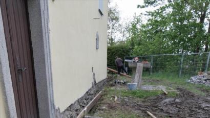 Bild: le
Zurzeit wird an den Fundamenten gewerkelt.