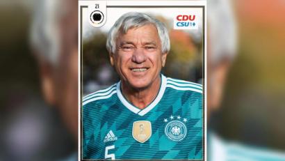 Bild: FC Bundestag
Der Panini-Sticker von Alois Karl zum Sammeln.