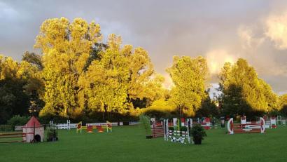 Bild: mma
Ein perfekter Reitplatz an der Vils in Hahnbach erwartet über 800 Nennungen am Wochenende.