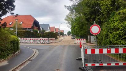 Bild: ld
Der Abschluss der Arbeiten am Kreuzweg ist absehbar.