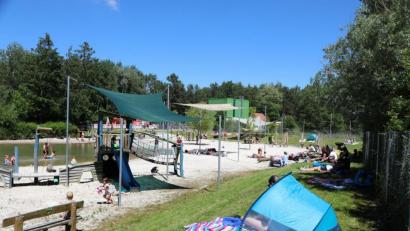 Bild: GERHARD GOETZ
Der Erlebnispark „Fisch-Wasser-Natur“ war einer der Anziehungspunkte am Wochenende.