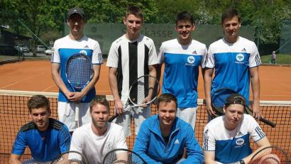 Bild: lst
Die Herren I der TG Neunkirchen überraschten in der Bezirksliga zum Auftakt mit einem Auswärtssieg beim 1. Regensburger Tennis-Klub.
