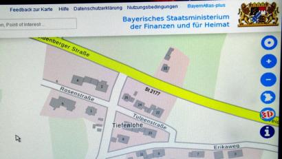 Bild: geoportal.bayern.de/
Die Tiefenlohe ist im Bayernatlas in Haid am Forst zu finden.