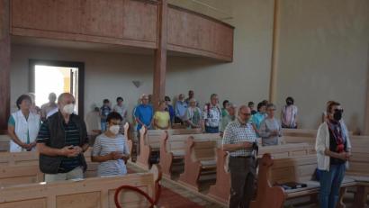 Bild: jr
Ein traditionelles Ziel ist die Wallfahrtskirche Maria Loreto für Gläubige der Pfarrei St. Jakob Mitterteich.