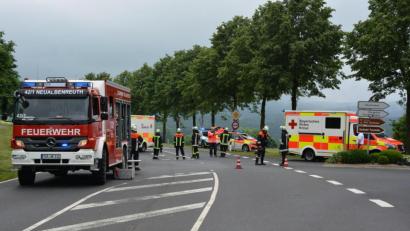 Bild: jr
An der Abzweigung ins Sibyllenbad krachte es am Donnerstagvormittag.