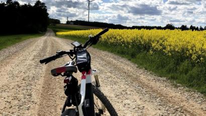 Bild: ads
Herrliche Radlermomente und faszinierende Natureindrücke zeigt das Foto von Sandra Seitz, mit dem sie den Fotowettbewerb beim Stadtradeln Amberg gewann.