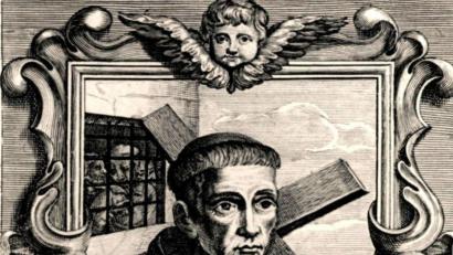 Repro: Jakob Schötz
Das einzige Bildnis von Bartholomäus Bauer hängt in der Klosterkirche Schönau in Gemünden am Main (Landkreis Main-Spessart) und zeigt ihn im Habit mit einem Kreuz auf der Schulter.