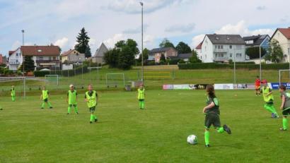 Bild: ü
Hansi Dorfners Fußballschule