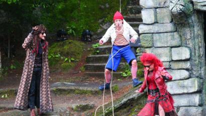 Bild: stg
Der naive und leichtsinnige Pinocchio ist in die Falle getappt.