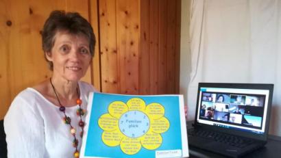 Bild: jzk
„Das Kind soll immer wissen, meine Eltern sind für mich da“ betonte Martina Lösel bei ihrem Online-Workshop.