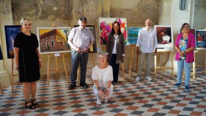 Bild: do
Weit gesteckt sind die Themen einer Werkschau bei der Ausstellung der Gruppe "KunstGewinn" in der Wieskapelle Speinshart