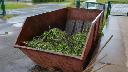 Bild: jr
An der bisherigen Grüngutabnahmestelle beim Gemeindebauhof kann Material heuer noch kostenlos abgegeben werden. Zugänglich ist sie samstags von 16 bis 17 Uhr.