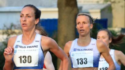 Bild: exb
Hier ist Domenika Mayer noch Zweite. Im Endspurt überholte sie aber noch die bis dato führende Kerstin Hirscher.