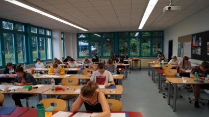 Bild: Melanie Wagner/exb
Für die Zehntklässler der Gregor-von-Scherr-Realschule in Neunburg haben die Prüfungen begonnen.