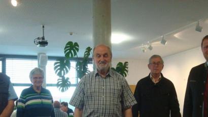 Bild: wmr
Neu gewählt wurde der Vorstand des Arbeitskreises Heimatpflege. Im Bild (von links) Rainer Gottas, Karola Kamm, Vorsitzender Werner Männer und Stellvertreter Erhard Sommer zusammen mit Bürgermeister Stefan Grillmeier.