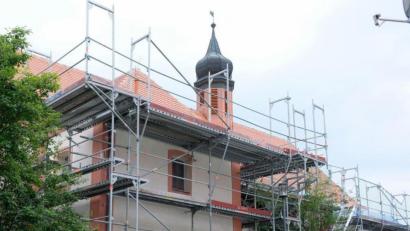 Bild: do
Mit weiteren 25.000 Euro bezuschusst die Bayerische Landesstiftung die Sanierung der Filialkirche St. Anna in Vorbach.