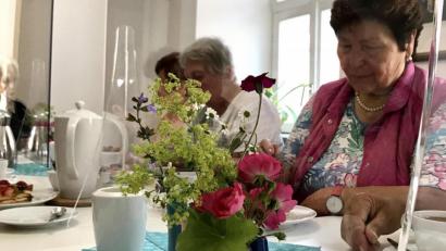 Bild: Leben plus/exb
Nach einer Kaffeerunde ging es ans Erzählen.