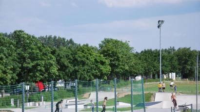 Bild: gsp
Die Skater-Anlage soll 2022 und 2023 erweitert werden.