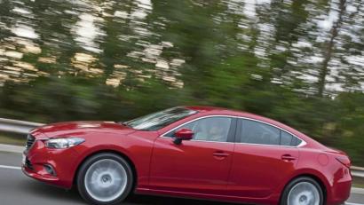 Bild:  Mazda/dpa
Schwungvolle Schnitte: Das Blechkleid des Mazda 6 ist nach Mazdas Designsprache Kodo gestaltet, die seit Anfang der 2010er Jahre bei den Japanern zur Anwendung kommt.