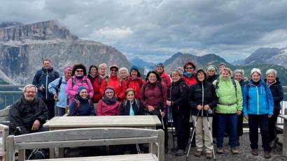 Bild: Frauenbund Wernberg twi
Die Wernberger Frauen wanderten wieder in der herrlichen Bergwelt.
