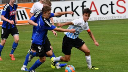 Bild: Dagmar Nachtigall
Der schwarz-blaue Nachwuchs trifft am Samstag auf den Bundesligisten Astoria Walldorf.