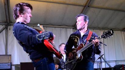 Bild: Kunz
Scotty Bullock Trio heizt auf Sommerserenaden-Bühne ein.
