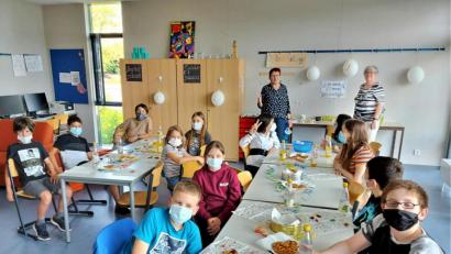 Bild: lg
Feierstunde in der Offenen Ganztagsschule am Ortenburg-Gymnasium