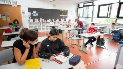 Symbolbild: Sebastian Gollnow/dpa
Freiwillige Nachhilfe in den Sommerferien? An den Schulen im Landkreis gibt es dazu recht unterschiedliche Modelle.