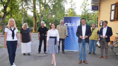 Bild: Kunz
Der neue Vorstand des CSU-Ortsverbands Rehbühl.
