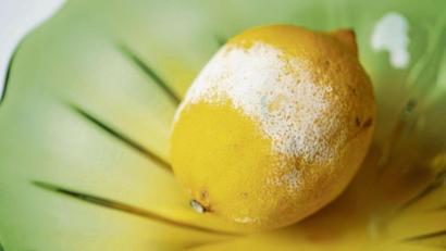 Bild:  Catherine Waibel/dpa
Egal, ob Bio oder konventionell – wenn die Zitrone eine schimmelige Stelle hat, sollte die ganze Frucht in die Biotonne wandern.