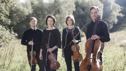 Bild: Diogenes-Quartett.de/hfz
Das Diogenes Quartett wird zum "Pre-Opening" unter freiem Himmel am 13. August im Innenhof der Regionalbibliothek erwartet.