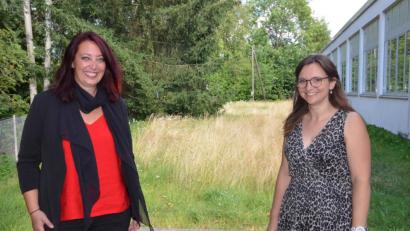 Bild: Kunz
Tina Faltenbacher (links) und Christine Riedel.