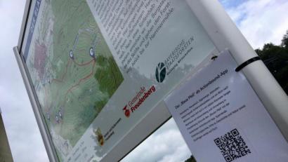Bild: gri
Start und Ziel des neuen Wanderwegs befinden sich an der Talstation des Freudenberger Skilifts.