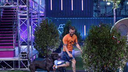 Bild: TVNOW / Markus Hertrich/exb 
Hundefans aus der Region können am Freitag vor dem Fernseher Pünktchen und Florian Büttner die Daumen drücken.