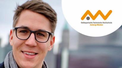 Bild: OTH Amberg-Weiden
MBA-Kandidat Stefan Panzer: "Eine ausgeprägte Eigenmotivation ist schon das Wichtigste."