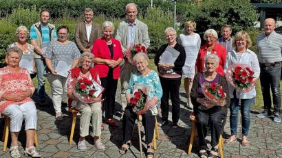 Bild: R. Kreuzer
Stellvertretend für alle 41 Jubilare ehrte die AWO die anwesenden in der Jahreshauptversammlung.