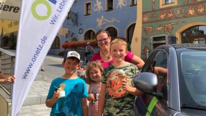 Bild: pmis
Bei perfektem Sommerwetter war die Eisaktion ein großer Erfolg.