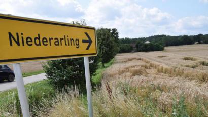Bild: bö
Im Bereich des Weilers Niederarling führt die neue Stromtrasse über unbebautes Gebiet der Gemeinde Ebermannsdorf.