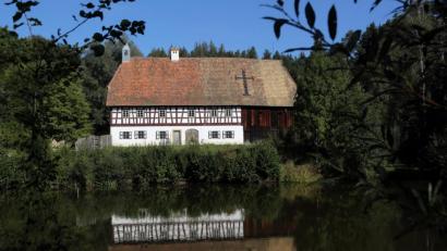 Archivbild: Gerhard Götz
Aktuell dürfen die historischen Gebäude auf dem Gelände nicht betreten werden. Ein Blitzeinschlag hat das Brandmeldesystem vorerst lahmgelegt.