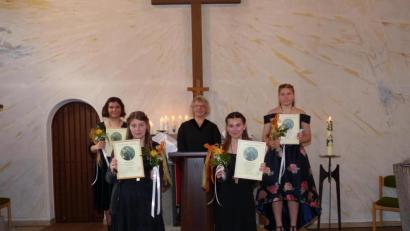 Bild: hme
Vier junge Damen sind nun Mitglied der evangelischen Kirchengemeinde Wernberg/Luhe
